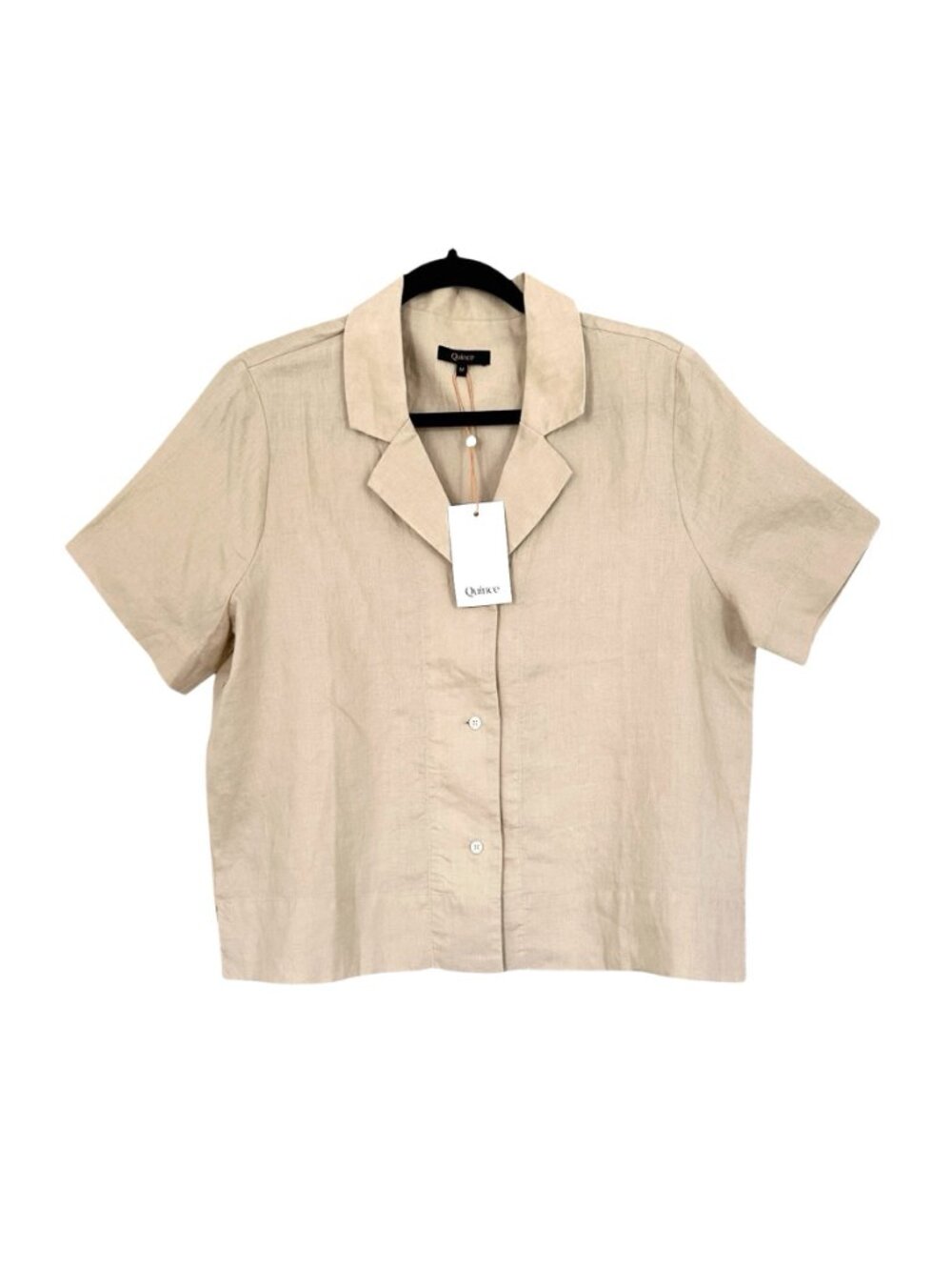Quince 100% European Linen Short Sleeve Shirt - Picture 2 of 10